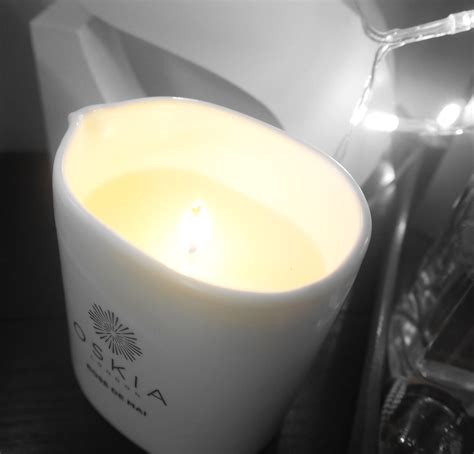 oskia rose de mai massage candle review expat make up addict