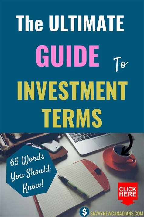 basic investment terms  investor    investing basic investing investing books