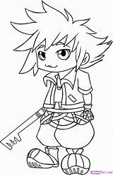 Kingdom Hearts Coloring Pages Color Popular Books sketch template