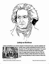 Beethoven Ludwig Hernandez sketch template