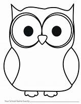 Owl Outline Drawing Face Cartoon Getdrawings Drawings Tags Clipartmag Paintingvalley sketch template
