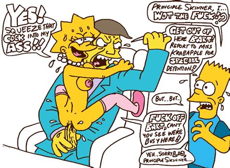 930468 Bart Simpson Lisa Simpson Seymour Skinner The