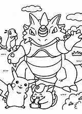 Coloring Pages Pokemon Dragon Printable Kids Manga Pikachu Monster Sheets Winter Color Christmas Print Anime Choose Board Cartoon 4kids sketch template