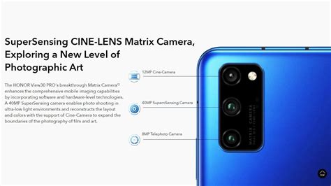 huawei honor agree  sony   early  mp cameras  phones gizchinacom