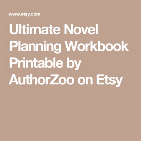 ultimate  planning workbook printable worksheets editing