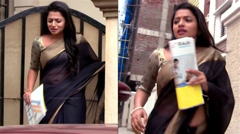 navya swamy telugu tv actress naapms1 5 hot sari photos indian celeb blog