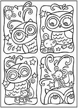 Colouring Dover Owls Random Circus Digi Coruja Anexo Kunst Riscos Kopiervorlagen Yazdırılabilir Sayfalar Renkli Jaquevirtual Laminas Encontrados Sellos Stamps Crianças sketch template