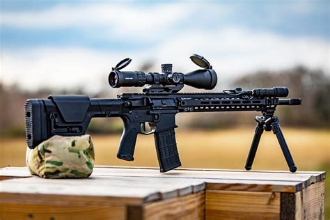 ar  full stock enhance  rifles stability  accuracy news military