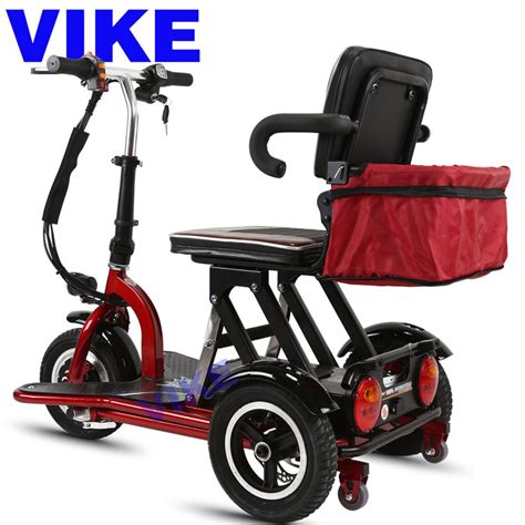 factory direct double elderly leisure electric tricycle folding electric adult disabled car