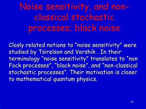 noise sensitivity  noise stability powerpoint    id