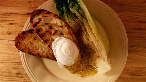 Grilled Caesar Salad With Poached Eggs Rachael Ray Show