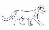 Warrior Cat Lineart F2u Shadowclan Favourites Add sketch template