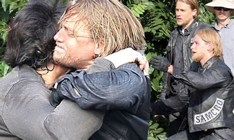 Charlie Hunnam S Sons Of Anarchy Stunt Double Teaches Him