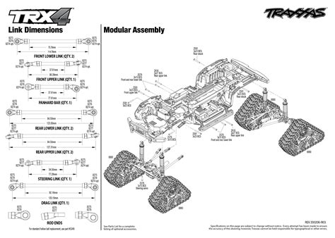 trx  equipped  traxx   modular assembly exploded view traxxas