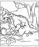 Coloring Pages Land Before Time Dinosaur Kids Color sketch template
