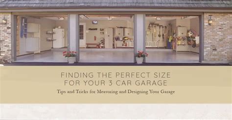 car garage dimensions finding  perfect size