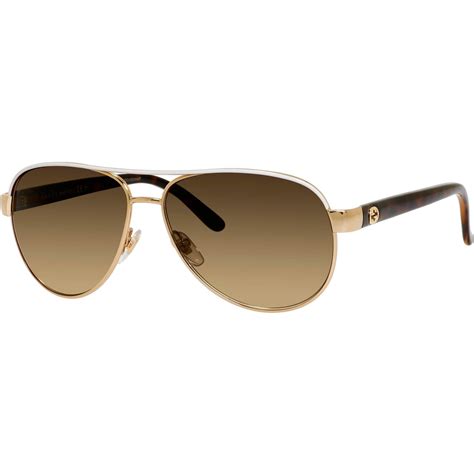 gucci small aviator sunglasses women s sunglasses clothing