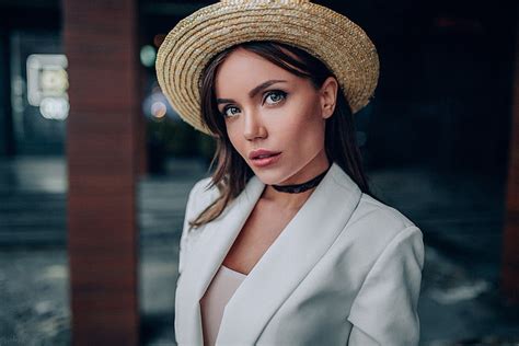 1920x1080px free download hd wallpaper women brunette hat face