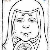 Dibujos Historicos Personajes Sor Juana Ines sketch template