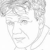 Coloring Celebrity Famous Pages Colouring Gordon Ramsay Celebrities British Bean Mr Designlooter Hellokids Beatles Chaplin 5kb 220px Winehouse Amy sketch template