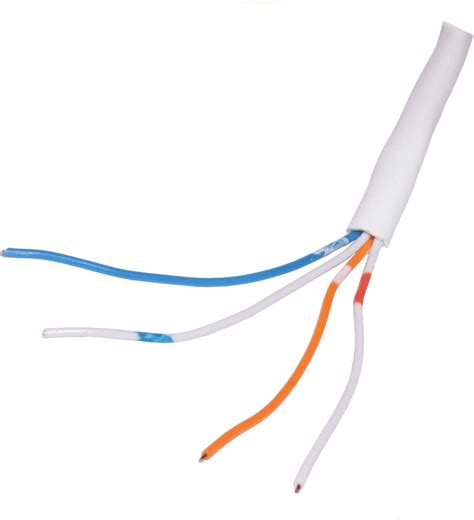 bt telephone cable cw  pair  wire white internal phone cable amazoncouk electronics