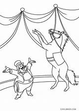 Zirkus Zirkuspferd Cool2bkids sketch template
