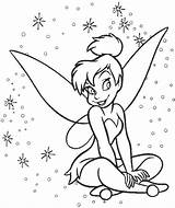 Disney Coloring Pages Printable Tinkerbell Print Kids sketch template