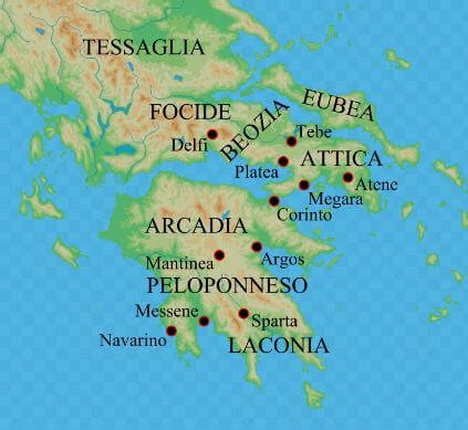 ancient greece map ancient civilizations world