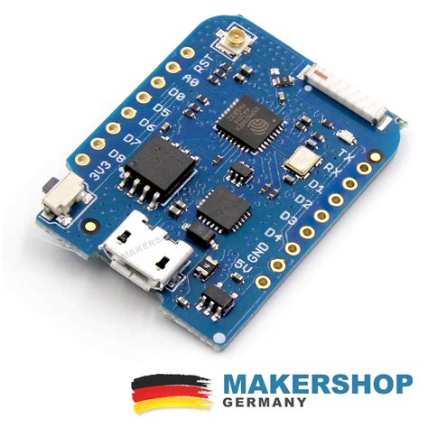 wemos  pro esp mini board kompatible nodemcu ipex arduino wifi makershopde