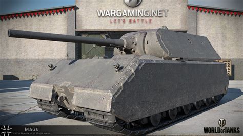 world  tanks  maus  hd model official pictures mmowgnet