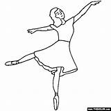 Ballet Pointe Shoes Coloring Dance Pages Thecolor Online sketch template