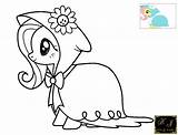 Fluttershy Mlp Pony Desenho Mermaid Coloringfolder sketch template