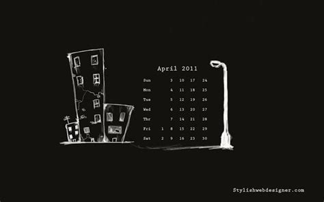 desktop wallpaper calendars april 2011