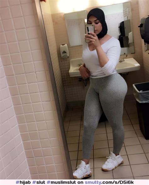 Sexiest Hijabi Ass After Working Out In The Gym Hijab Slut