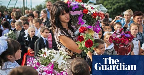 the first day of the new school year in ukraine in pictures world