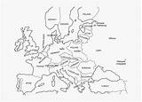 Europe Kindpng sketch template