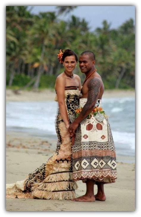 By The Light Of The Night Polynesian Dress Polynesian Wedding Fiji