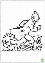 Tintin Dinokids sketch template