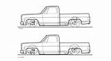 C10 Truck 87 1973 Chevy Chassis Drawings Shop Roadster Coloring Trucks Ride Line Chevrolet Pickup Lowered Pages Gmc Slammed Spec sketch template