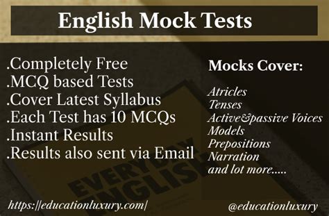 jkssb english mock tests education luxury