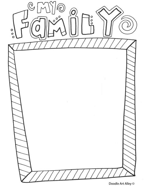 family reunion coloring pages doodle art alley family activities