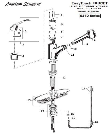 moen single handle kitchen faucet repair besto blog
