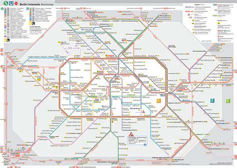 bahn netzplan und karte von berlin stationen und linien