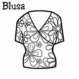 Blusa Camisa Blusas Abbigliamento Elegantes Niños Stampa sketch template
