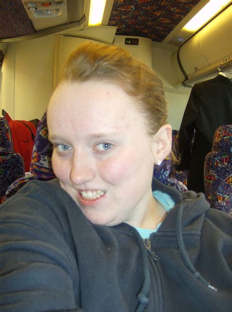 holly on the bus trying to look good after sleeping on the… flickr