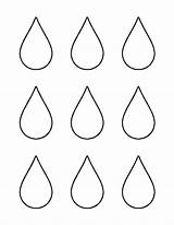 Template Raindrop Printable Pattern Small Raindrops Coloring Outline Templates Rain Stencil Pages Patterns Drops Drop Clipart Patternuniverse Use Crafts Printables sketch template