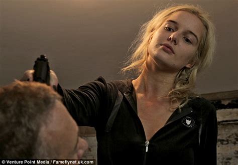 helen flanagan brandishes a revolver as a girl out for revenge in new