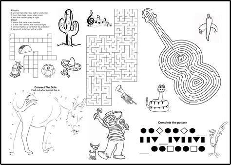 printable restaurant activity sheets printable word searches