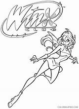Winx Bloom Coloring4free Coloring Club Pages Related Posts sketch template