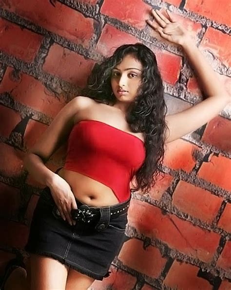 waheeda latest hot photoshoot images in red top